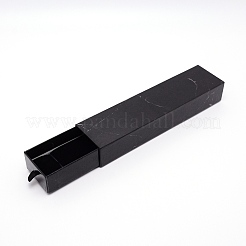 Scatole di collana di carta di cartone cardboard&nbsp;CON-WH0081-13D
