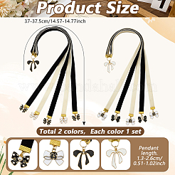 2шт бархатная закладка&nbsp;AJEW-ME00001