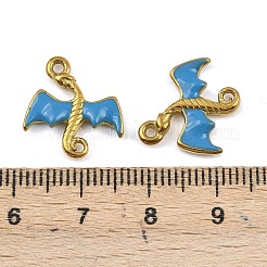 Подвески из нержавеющей стали 304 с эмалью&nbsp;STAS-G370-01G-02