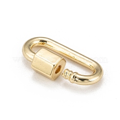 Латунные брелоки с карабином KK-T047-08G