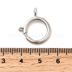 Латунная застежка пружинного кольца KK-D407-20P-F