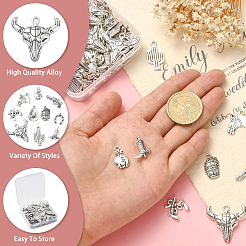 100 шт.10 подвески из сплава в тибетском стиле TIBEP-CJ0001-32