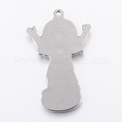 Pendentif en acier inoxydable 304 résistant au ternissement&nbsp;STAS-G172-79P