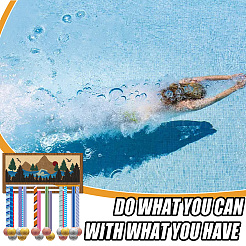 Деревянная подставка для медалей AJEW-WH20030-005