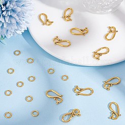 100 шт. застежки-крючки в тибетском стиле&nbsp;FIND-GO0003-01AG