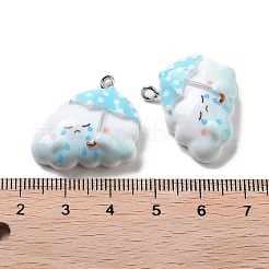 Подвески из непрозрачной смолы на тему погоды&nbsp;RESI-R444-01D