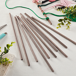 Palitos artesanales de madera de nogal negro&nbsp;LS-DIY-WH0308-568