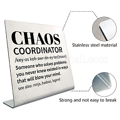 Placa de mesa de acero inoxidable&nbsp;AJEW-WH0391-013