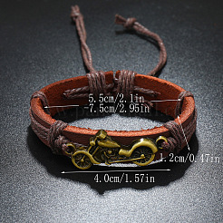 Браслеты из плетеного мотоциклетного сплава FS-WG31926-02