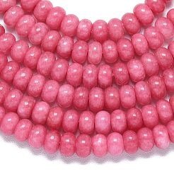 Натуральный Malaysia нефритовые бусы пряди&nbsp;G-B165-G01-4x6mm-08