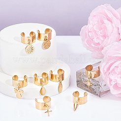 Кольца-манжеты из нержавеющей стали 304 RJEW-UN00020