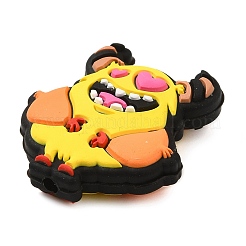 Фокальные бусины из пищевого силикона&nbsp;SIL-Z015-01B