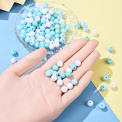 30 г 3 цвета непрозрачные акриловые бусины&nbsp;MACR-YW0003-44I