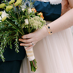 Стойки обшивки латунные бусины KK-PH0009-20