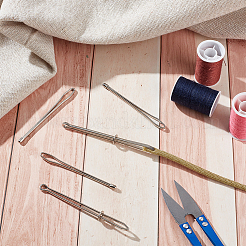 8 шт. 2-х стильный железный нитевдеватель&nbsp;DIY-UN0005-72