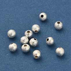 Круглых бусин латунные&nbsp;KK-A276-01A-S