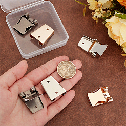 6 шт. 3-цветные застежки-слайдеры для галстука-боло из цинкового сплава&nbsp;FIND-PH0023-92B