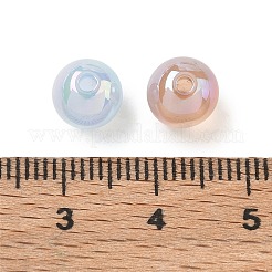 Perlas de resina opaca chapadas en UV&nbsp;RE-CBA1528-03