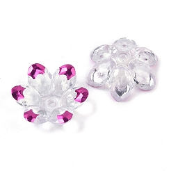 Placage de capuchons de perles en acrylique&nbsp;OACR-H118-06F