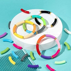 180 pz 18 colori perline acriliche opache&nbsp;MACR-LS0001-05B