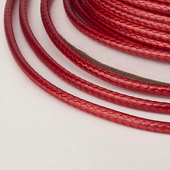 Cordon en polyester ciré coréen écologique&nbsp;YC-P002-0.5mm-1118