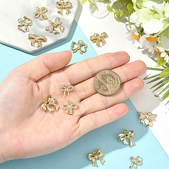 14 шт. 7 стиля латунные подвески с микропаве и кубическим цирконием KK-BBC0020-29