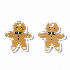 Прозрачные акриловые подвески с принтом KY-S163-338