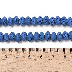 Синтетические бусины из лавы G-B087-02A-09