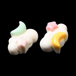 Cartoon-Cabochons aus undurchsichtigem Harz&nbsp;RESI-C039-04B
