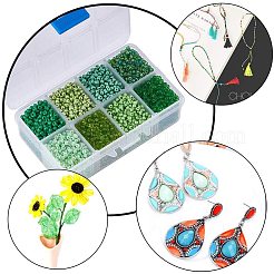 8/0 круглые бусины из стекла семян&nbsp;SEED-PH0006-3mm-07