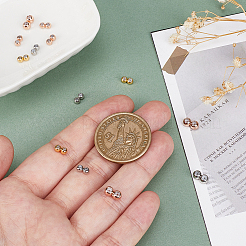 24шт 6 стиля латунные бусины FIND-PH0021-49