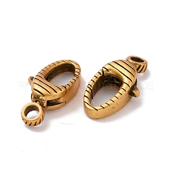 925 поворотная застежка из стерлингового серебра&nbsp;STER-D036-09AG