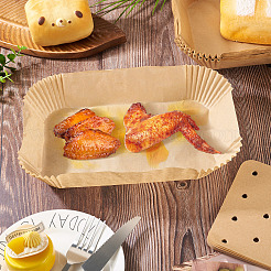 150 Stück 2 Arten rechteckige ölfeste Pergamentpapierblätter&nbsp;AJEW-HS0001-21