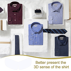 Поддержка формирования воротника рубашки из ПВХ FIND-WH0159-20B