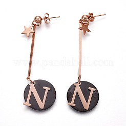 (распродажа ювелирных вечеринок на фабрике)серьги-гвоздики из нержавеющей стали 304 EJEW-F195-06