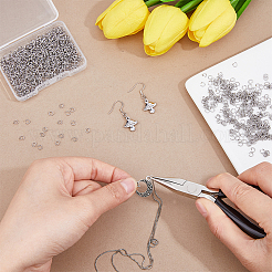 1000 шт. Открытые соединительные кольца из нержавеющей стали 304 STAS-DC0016-02