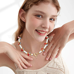 10 шт. 2-х цветные латунные застежки-тоглы KK-BBC0013-61