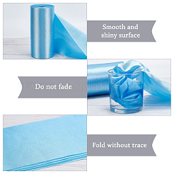 Rubans plats en polyester&nbsp;SRIB-WH0011-012D