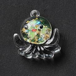 Подвески из светящейся прозрачной смолы X-RESI-K019-05