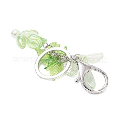 3 шт. акриловые кулоны-бабочки и тюльпаны&nbsp;KEYC-JKC01437