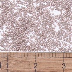 MIYUKIデリカビーズ  シリンダー  日本製シードビーズ  11/0  （db1459)シルバーライニングシェルオパール  1.3x1.6mm  穴：0.8mm  約10000個/袋  50 G /袋&nbsp;SEED-X0054-DB1459