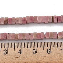 Природные родонит бисер нитей G-A280-C05-01