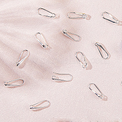 20 пара латунных крючков для сережек с покрытием&nbsp;KK-SC0006-59S