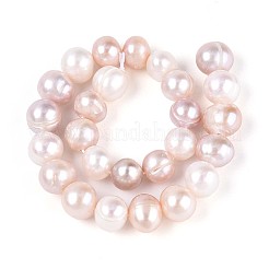 Нити из натурального культивированного пресноводного жемчуга PEAR-T006-11