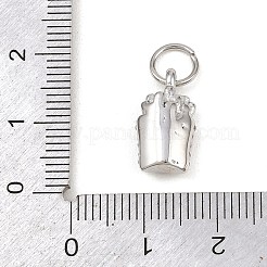 Colgantes de rhinestone de acero inoxidable 304&nbsp;LS-STAS-I365-01P-01