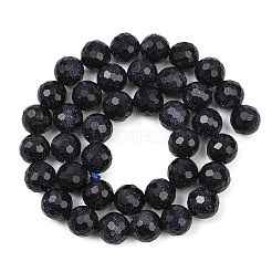Synthetische blauen goldstone Perlen Stränge&nbsp;GG-CBA199E-F02-10mm