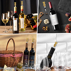Tapones de silicona para botellas de vino&nbsp;FIND-WH0152-154