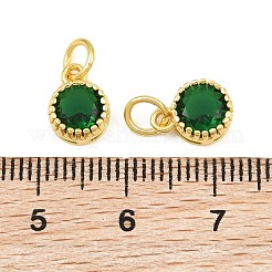 Laiton pavé de zircons cubiques&nbsp;CU-CBA3D67-02G-03