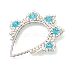 Подвески из стеклянного бисера Miyuki Delica&nbsp;PALLOY-MZ01243-02