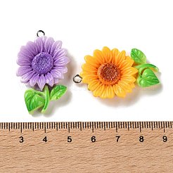 Подвески из непрозрачной смолы&nbsp;RESI-K050-01